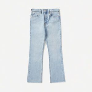 Everlane High Rise Crop Jeans - Light